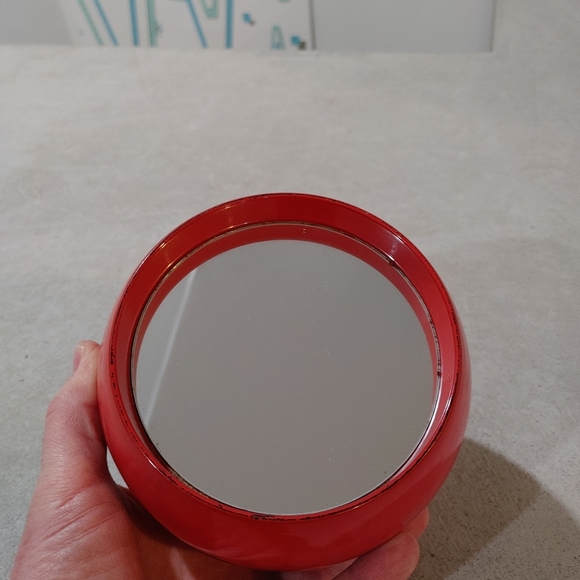 Vintage MCM eyeball mirror - Picture 2 of 8